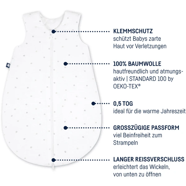 JULIUS ZÖLLNER Jersey Bolsa De Dormir De Verano Colour Puntos 2 JULIUS ZÖLLNER Jersey Bolsa De Dormir De Verano Colour Puntos - Imagen 2