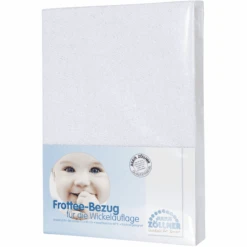 JULIUS ZÖLLNER Sábana Ajustable Para Cambiador Rizo Blanco -Roba Ventas julius zoellner sabana ajustable para cambiador rizo blanco a194713 2