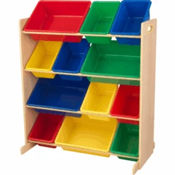 KidKraft® Almacenamiento System En Colores Primarios 12 Ki Sten -Roba Ventas kidkraft almacenamiento system en colores primarios 12 ki sten a220430 3