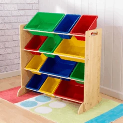 KidKraft® Almacenamiento System En Colores Primarios 12 Ki Sten -Roba Ventas kidkraft almacenamiento system en colores primarios 12 ki sten a220430 4