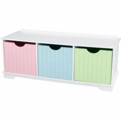 KidKraft® Banco De Almacenamiento Nantucket Pastel