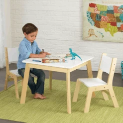 KidKraft® Mesa Moderna Con 2 Sillas -Roba Ventas kidkraft mesa moderna con 2 sillas a220362 4