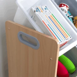 KidKraft® Sistema De Almacenamiento Gris 12 Cajas -Roba Ventas kidkraft sistema de almacenamiento gris 12 cajas a273330 3