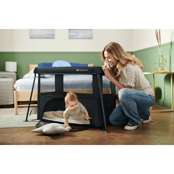 Kinderkraft Cuna De Viaje CAMI Gris 2 Kinderkraft Cuna De Viaje CAMI Gris - Imagen 2