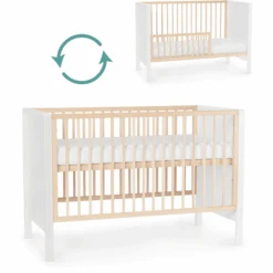 Kinderkraft Cuna Mia Con Colchón White -Roba Ventas kinderkraft cuna mia con colchon white a308120 2