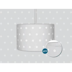 Lámpara Colgante LIVONE Happy Style Para Niños DOTS Gris Plateado/blanco -Roba Ventas lampara colgante livone happy style para ninos dots gris plateado blanco a290232 2