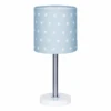 Lámpara De Mesa LIVONE Happy Style Para Niños DOTS Azul/blanco