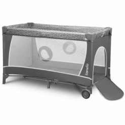 Lionelo Cuna De Viaje Flower Grey Scandi -Roba Ventas lionelo cuna de viaje flower grey scandi a308756 3