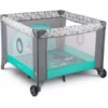 Lionelo Cuna De Viaje Sofie Turquoise Scandi