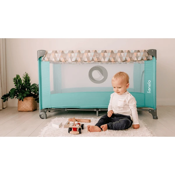 Lionelo Cuna De Viaje Stefi Grey Concrete 2 Lionelo Cuna De Viaje Stefi Grey Concrete - Imagen 2