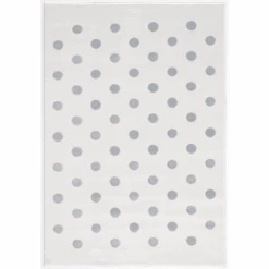 LIVONE Alfombra Para Niños Y Juegos Happy Rugs Confetti Crema/azul/gris Plateado 120 X 180 Cm