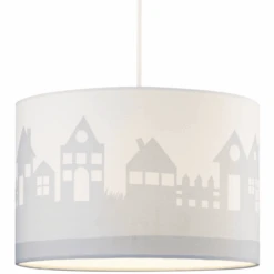 LIVONE Lámpara Infantil De Techo Happy Style Casa Gris Plateado/blanco -Roba Ventas livone lampara infantil de techo happy style casa gris plateado blanco a362995 2