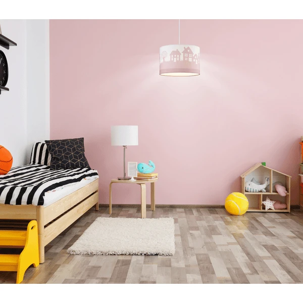 LIVONE Lámpara Infantil De Techo Happy Style Casa Rosa/blanco 5 LIVONE Lámpara Infantil De Techo Happy Style Casa Rosa/blanco - Imagen 5