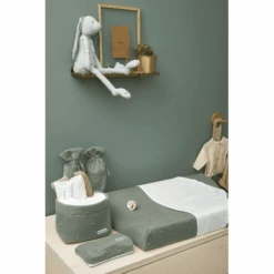 MEYCO Cesta Para Cambiador Pequeña Klein Knots Forest Green -Roba Ventas meyco cesta para cambiador pequena klein knots forest green a388955 4