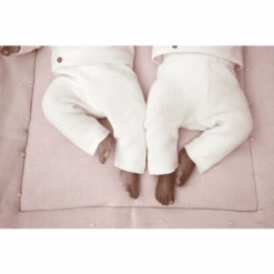 MEYCO Colchoneta Para Parque Infantil Mini Knots Soft Pink -Roba Ventas meyco colchoneta para parque infantil mini knots soft pink a388939 4