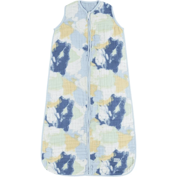Meyco Saco De Dormir De Verano Tie-Dye Light Azul 1 Meyco Saco De Dormir De Verano Tie-Dye Light Azul