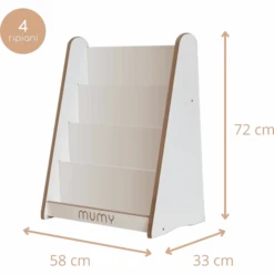 Mumy™ Estantería EasyTALL White / Nature -Roba Ventas mumy estanteria easytall white nature a375004 2
