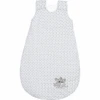 Odenwälder Basi Primer Saco De Dormir De Jersey, Lunares Plateados Y Grises 60cm - 70cm