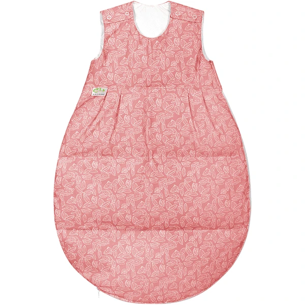 Odenwälder Saco De Dormir De Plumón Thermo Nest White Leaves Cranberry 2 Odenwälder Saco De Dormir De Plumón Thermo Nest White Leaves Cranberry - Imagen 2