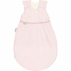 Odenwälder Saco De Dormir De Verano Klimasoft Cold Stripes Powder 60 Cm - 110 Cm