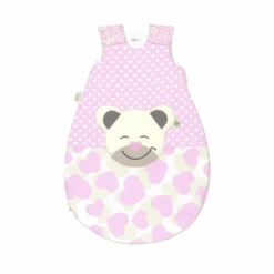 Odenwälder Saco De Dormir Mucki®air Sun Smart Heart S Light Rosa 70 Cm - 110 Cm