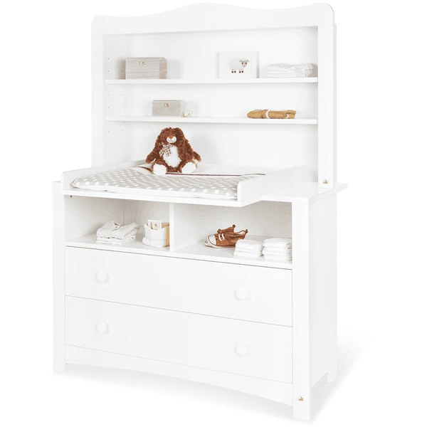 Pinolino Cambiador Florentina Extra Ancho Incl. Estantería 1 Pinolino Cambiador Florentina Extra Ancho Incl. Estantería