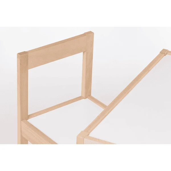 Pinolino Grupo Mesa Y Asientos Para Niños Olaf 3 Piezas, Natural/blanco 5 Pinolino Grupo Mesa Y Asientos Para Niños Olaf 3 Piezas, Natural/blanco - Imagen 5