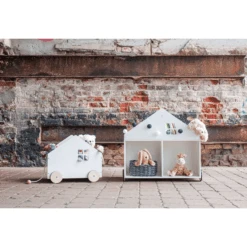 Pinolino Librería Infantil Con Ruedas Hus Blanco -Roba Ventas pinolino libreria infantil con ruedas hus blanco a347355 4