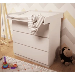 Polini Cambiador Infantil Para IKEA Malm Hemnes Y Nordli Blanco -Roba Ventas polini cambiador infantil para ikea malm hemnes y nordli blanco a375762 4