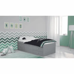 Polini Kids Cama Nido Juvenil Simple 3100 Gris -Roba Ventas polini kids cama nido juvenil simple 3100 gris a261484 2