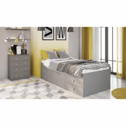 Polini Kids Cama Nido Juvenil Simple 3100 Gris -Roba Ventas polini kids cama nido juvenil simple 3100 gris a261484 3