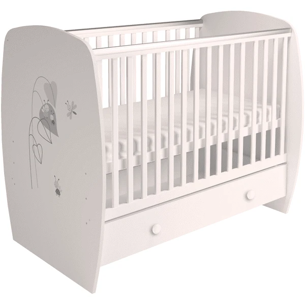 Polini Kids Cuna French 710 Amis Blanco 2 Polini Kids Cuna French 710 Amis Blanco - Imagen 2