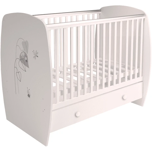 Polini Kids Cuna French 710 Amis Blanco 3 Polini Kids Cuna French 710 Amis Blanco - Imagen 3