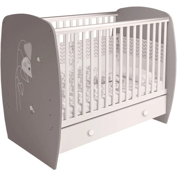 Polini Kids Cuna French 710 Amis Gris-blanco 5 Polini Kids Cuna French 710 Amis Gris-blanco - Imagen 5