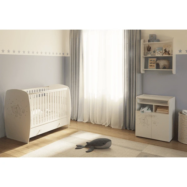 Polini Kids Cuna French 710 Teddy Blanco 5 Polini Kids Cuna French 710 Teddy Blanco - Imagen 5