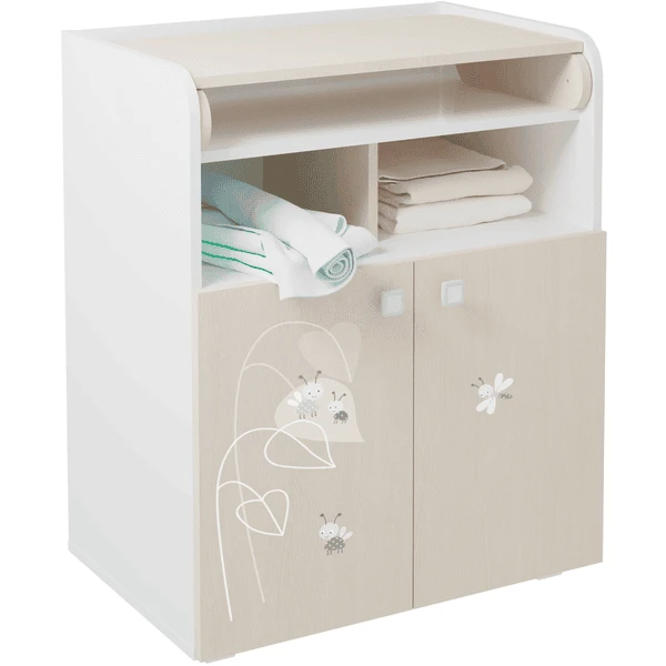 Polini Kids Mueble Cambiador French Amis 1270 Blanco-natural 2 Polini Kids Mueble Cambiador French Amis 1270 Blanco-natural - Imagen 2