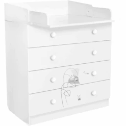 Polini Kids Mueble Cambiador French Amis 1580 Blanco -Roba Ventas polini kids mueble cambiador french amis 1580 blanco a272381 3