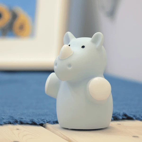 Reer Luz Nocturna Mini Zoo - Rinoceronte 5 Reer Luz Nocturna Mini Zoo - Rinoceronte - Imagen 5