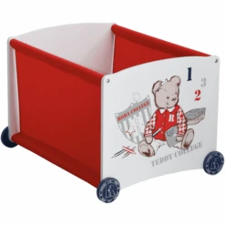 Roba Caja Apilable Roja Teddy College