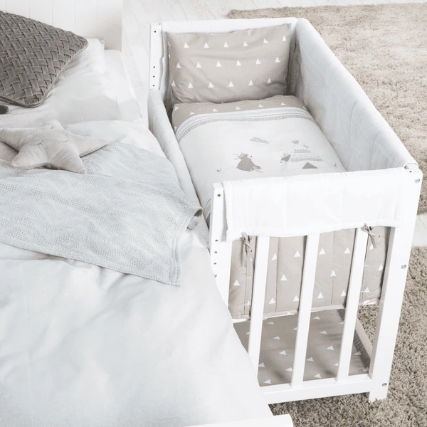 Roba Cuna Mecedora Indibär 4 En 1 Blanca 5 Roba Cuna Mecedora Indibär 4 En 1 Blanca - Imagen 5