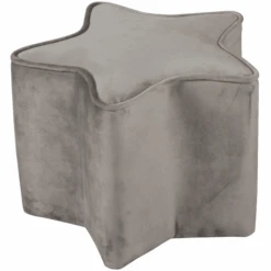 Roba El Taburete De Los Niños En Forma De Estrella, Gris -Roba Ventas roba el taburete de los ninos en forma de estrella gris a284417 1