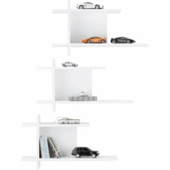 Roba Estantería De Pared Juego De 3 Nordic Blanco -Roba Ventas roba estanteria de pared juego de 3 nordic blanco a317216 3
