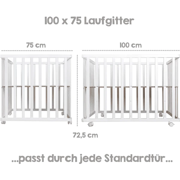 Roba Parque 75 X 100 Cm Blanco Style Gris 3 Roba Parque 75 X 100 Cm Blanco Style Gris - Imagen 3