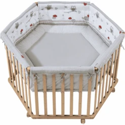 Roba Parque Infantil 'Cosiplay' Hexagonal Adam & Eule Natur