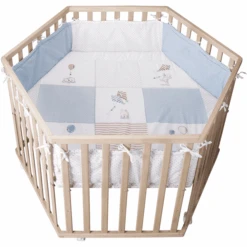 Roba Parque Infantil 'Cosiplay' Hexagonal Vintage Bear Natur