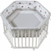Roba Parque Infantil Hexagonal Blanco Adam & Eule