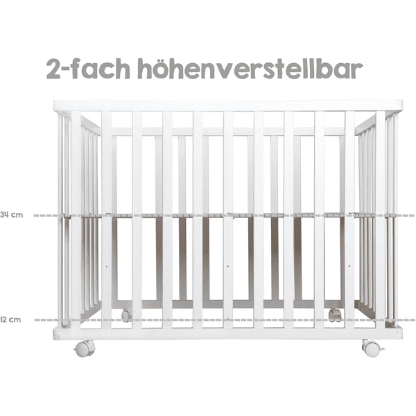 Roba Parque Infantil Plegable 74 X 100 Cm Gris Pardo 3 Roba Parque Infantil Plegable 74 X 100 Cm Gris Pardo - Imagen 3