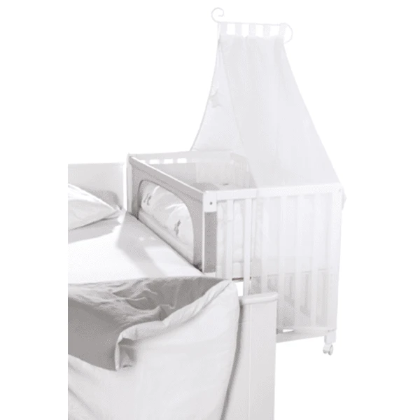 Roba Room Cuna Blanco Zorro & Conejo 5 Roba Room Cuna Blanco Zorro & Conejo - Imagen 5