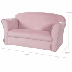 Roba Sofá Para Niños, Mauve 8 Roba Sofá Para Niños, Mauve -Roba Ventas roba sofa para ninos mauve a313265 3