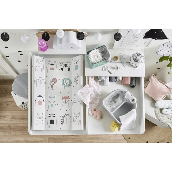 Rotho Babydesign Rotho Baby Design Cambiador De Cuña Happy Faces Blanco 50 X 70 Cm 2 Rotho Babydesign Rotho Baby Design Cambiador De Cuña Happy Faces Blanco 50 X 70 Cm - Imagen 2